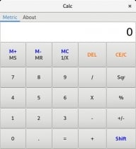 Calc -  Simple Calculator With Metric Converter Screenshot 1