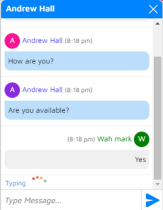 SignalR - Private Chatting like Facebook C# Screenshot 5