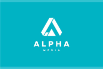 Alpha media - Letter A Logo Screenshot 2